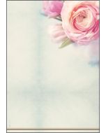 SIGEL DP004 : Lot de 50 feuilles de papier - Jardin de roses