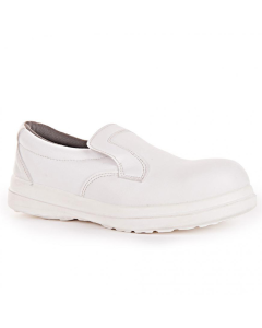 Chaussure de sécurité S2 Slipper Blanc - Taille 36 : HYGOSTAR Visuel