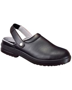 Chaussure de sécurité Clog Noir - Taille 45 : HYGOSTAR Illustration