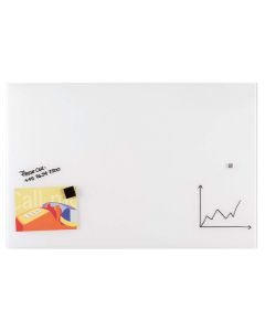 Photo Tableau design en verre - Blanc - 2000 x 1200 mm : FRANKEN GTL12020009